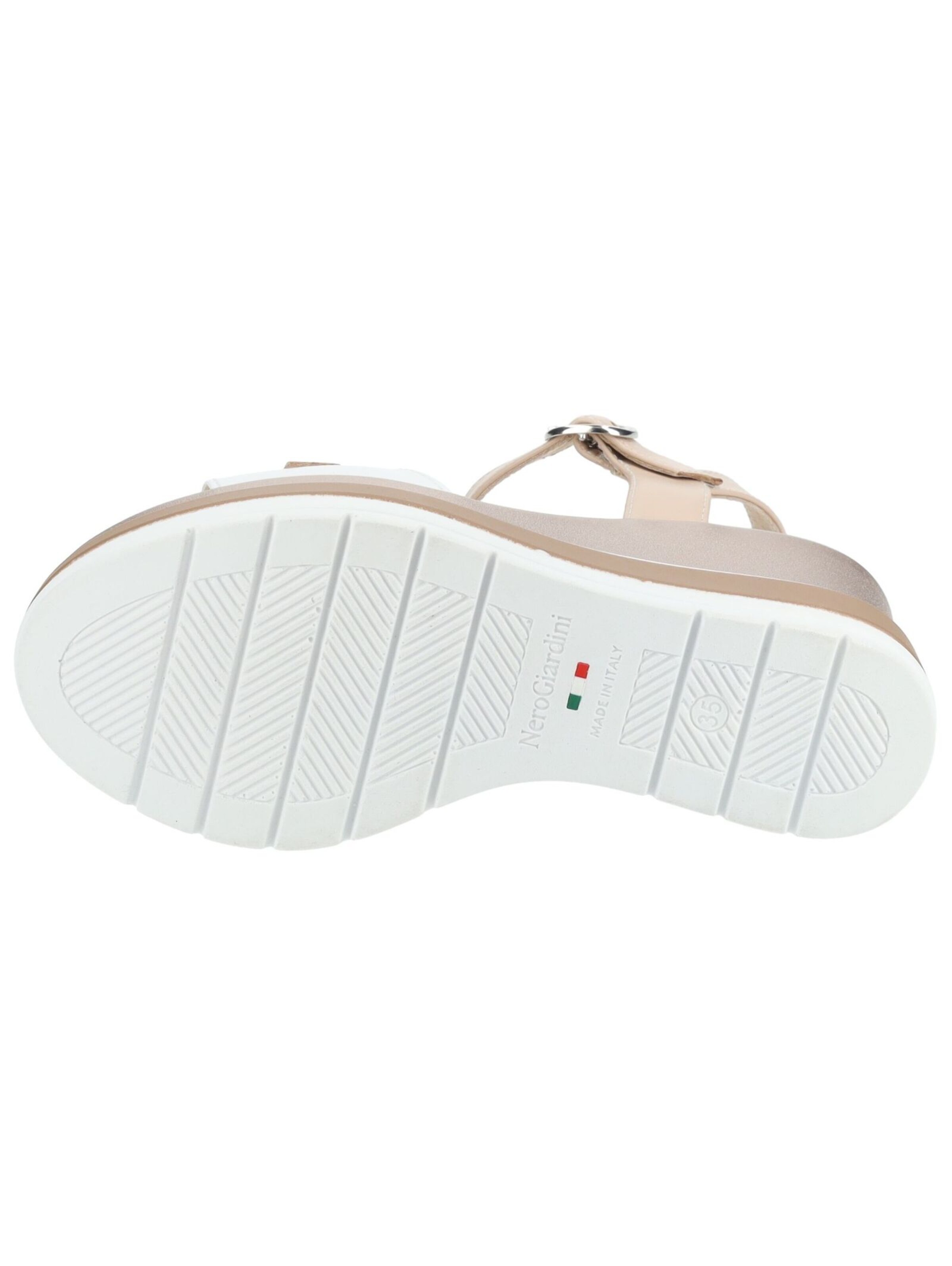 Sandalo di Nero Giardini in bianco