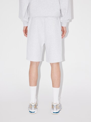 LeGer Menswear Regular Trousers 'Dominic' in Grey
