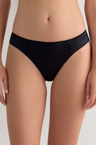 INTIMISSIMI String in Schwarz: Vorderseite