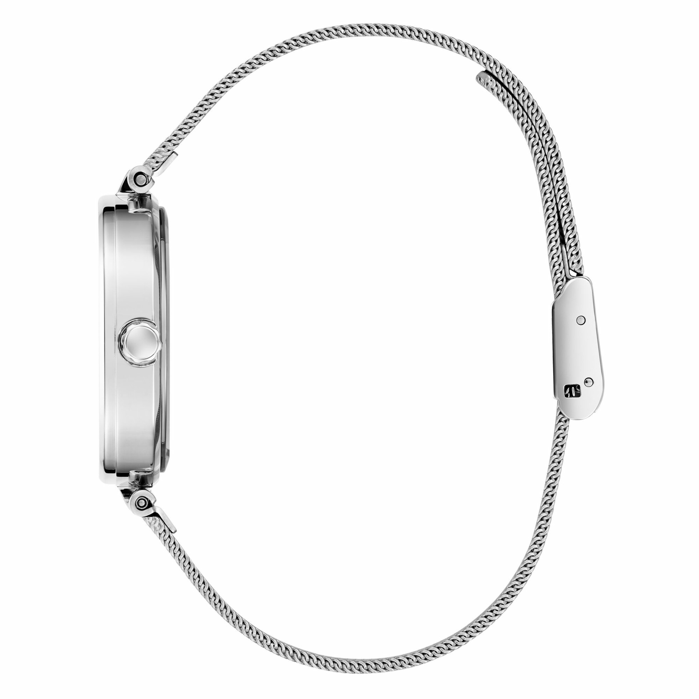 GUESS Uhr 'Eve' in Silber