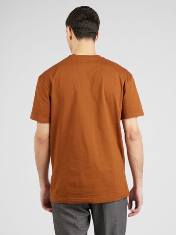 T-Shirt Calvin Klein Jeans en marron