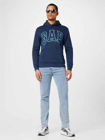 GAP Sweatshirt 'ARCH' in Blauw