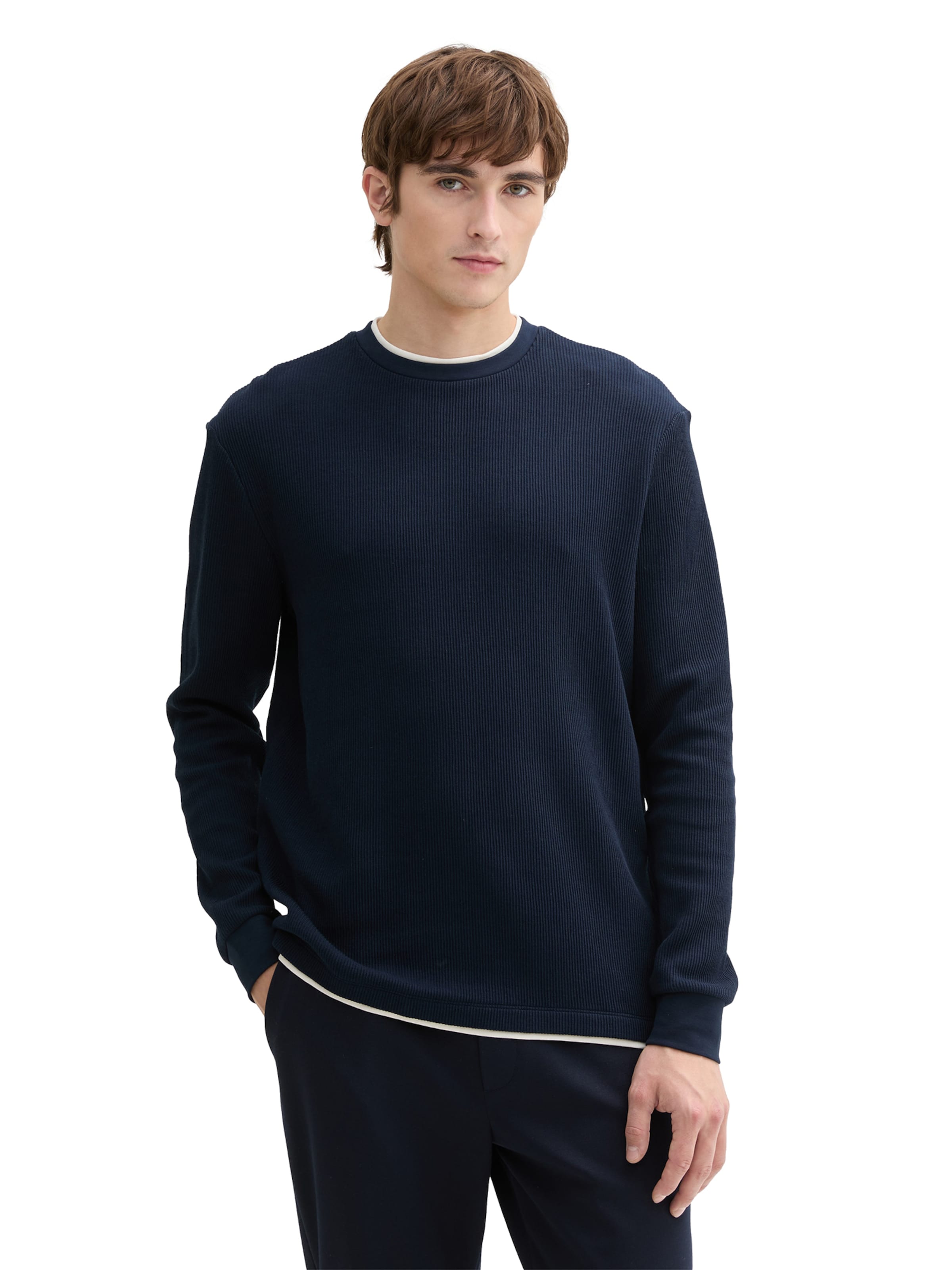 TOM TAILOR DENIM Bluser & t-shirts i blå: forside