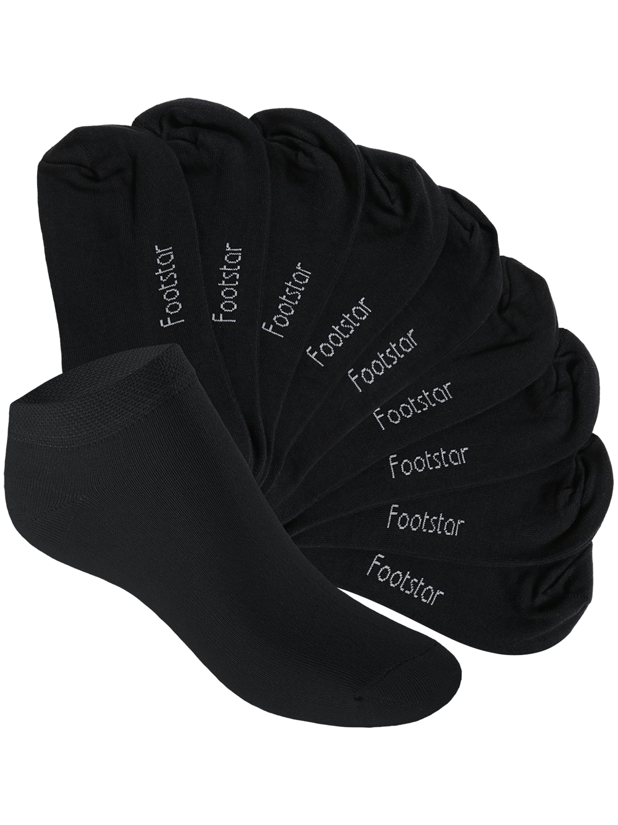 footstar Socken 'EVERYDAY! Kinder'‌ in Schwarz: Vorderseite