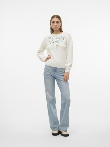 Pullover 'VMAlina' di VERO MODA in bianco