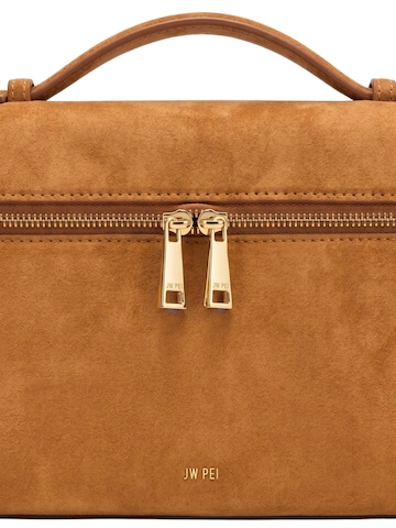 JW PEI Handväska 'JW PEI Sac à main Thea Large Faux Suede Caramel Brown' i brun