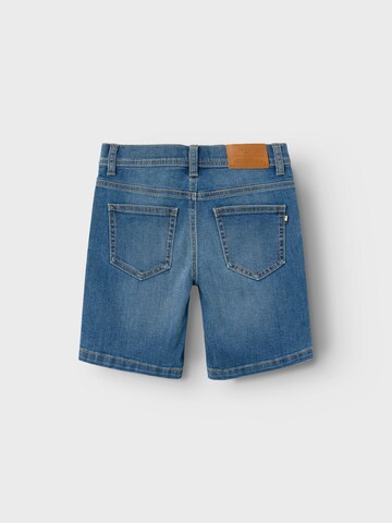 NAME IT Slimfit Džíny 'Silas' – modrá
