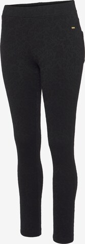 LASCANA - Skinny Leggings em preto