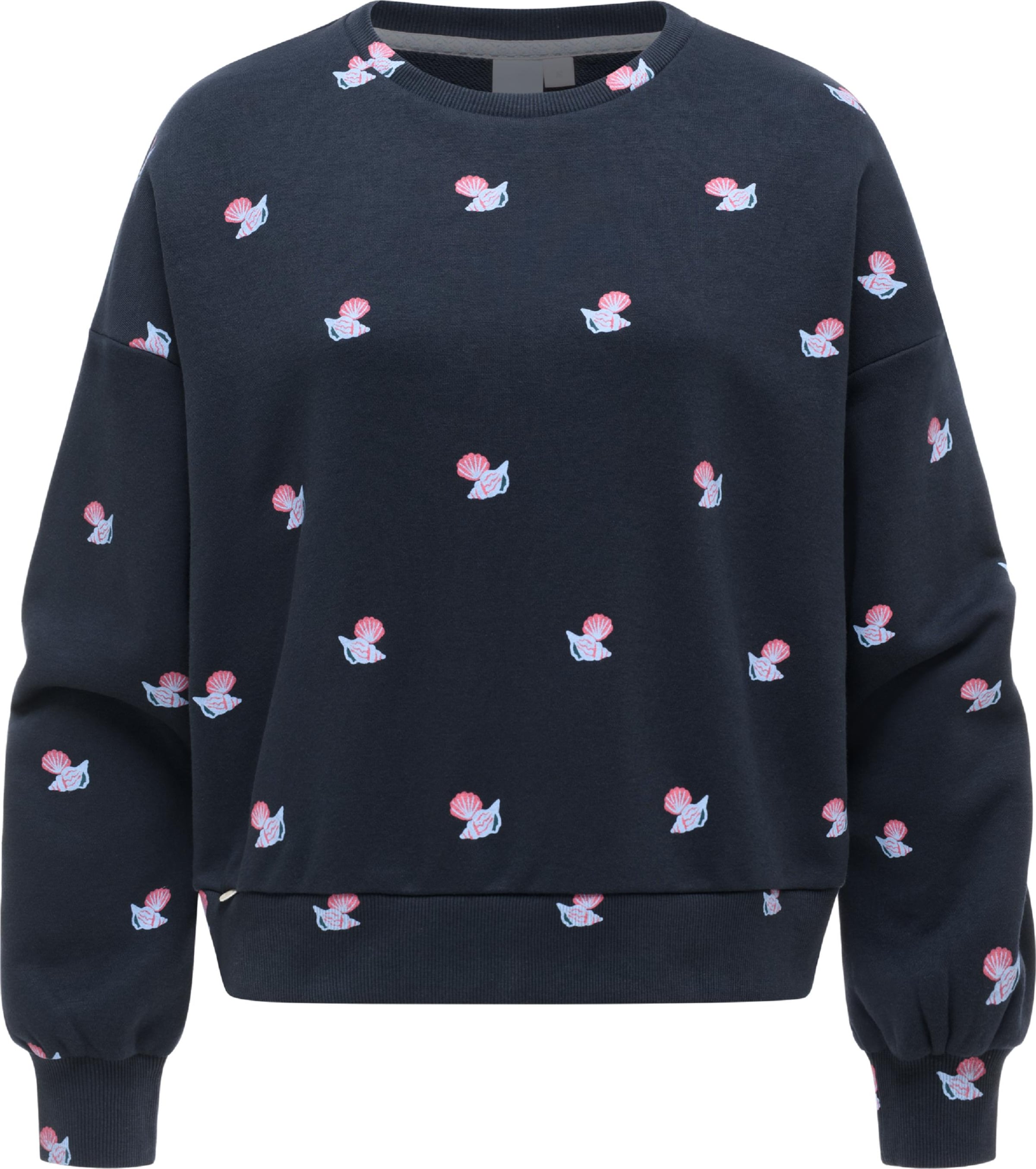 Ragwear Sweatshirt 'Wuss Shells' in Blauw: voorkant