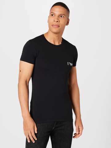 Emporio Armani T-Shirt in Blau: Vorderseite