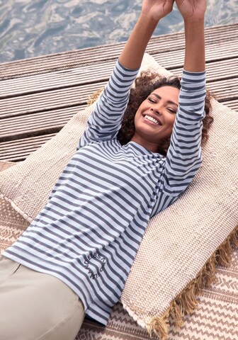 T-shirt Elbsand en bleu