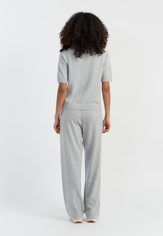 Wide leg Pantaloni 'Basics' di Chinti & Parker in grigio