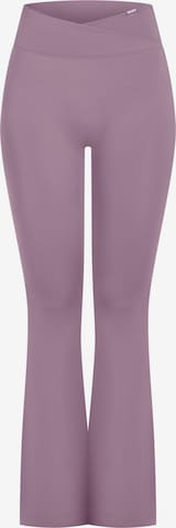 Leggings Smilodox en violet : devant