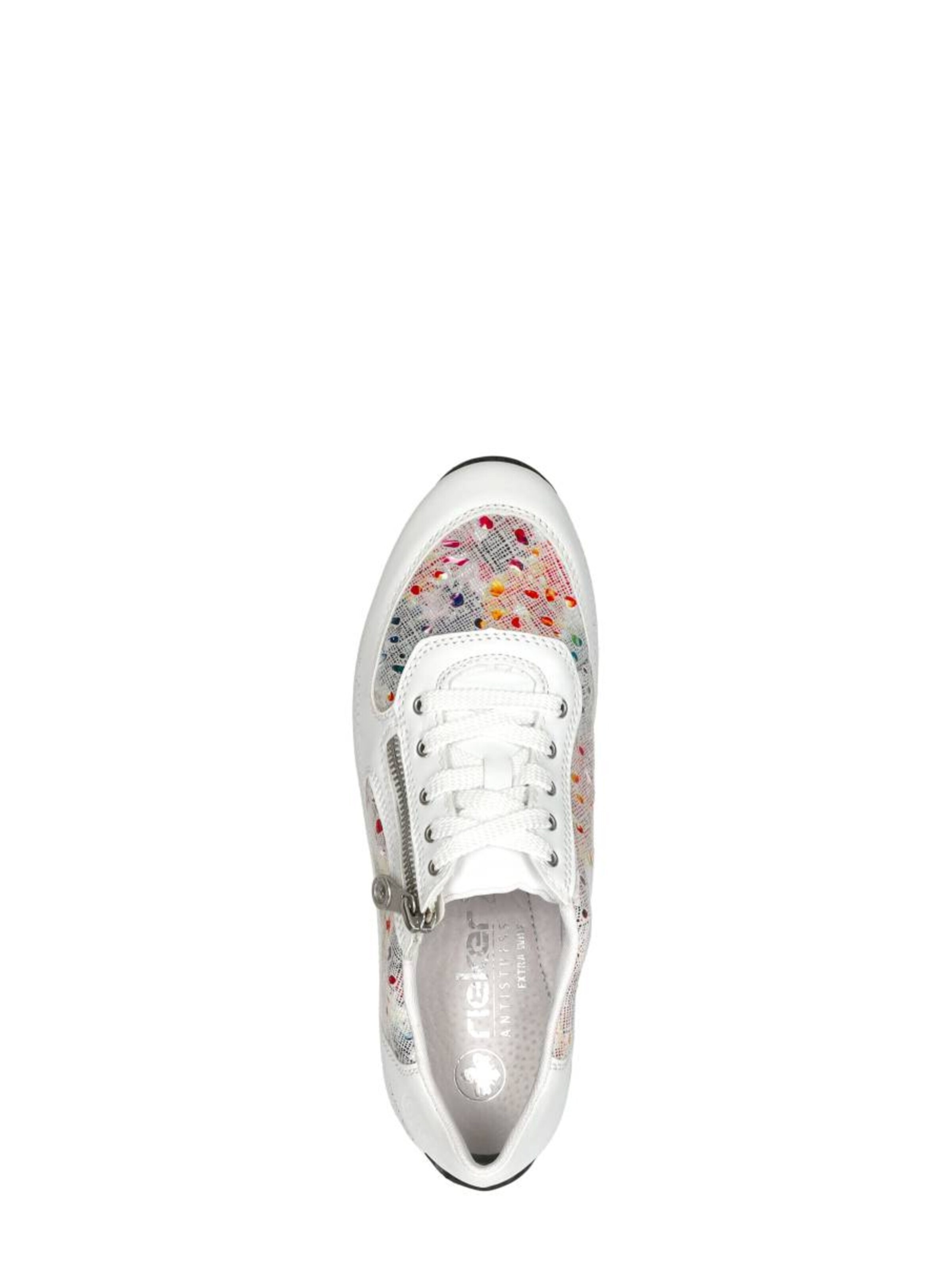 Chaussure à lacets 'Veterschoenen Laag' Rieker en blanc