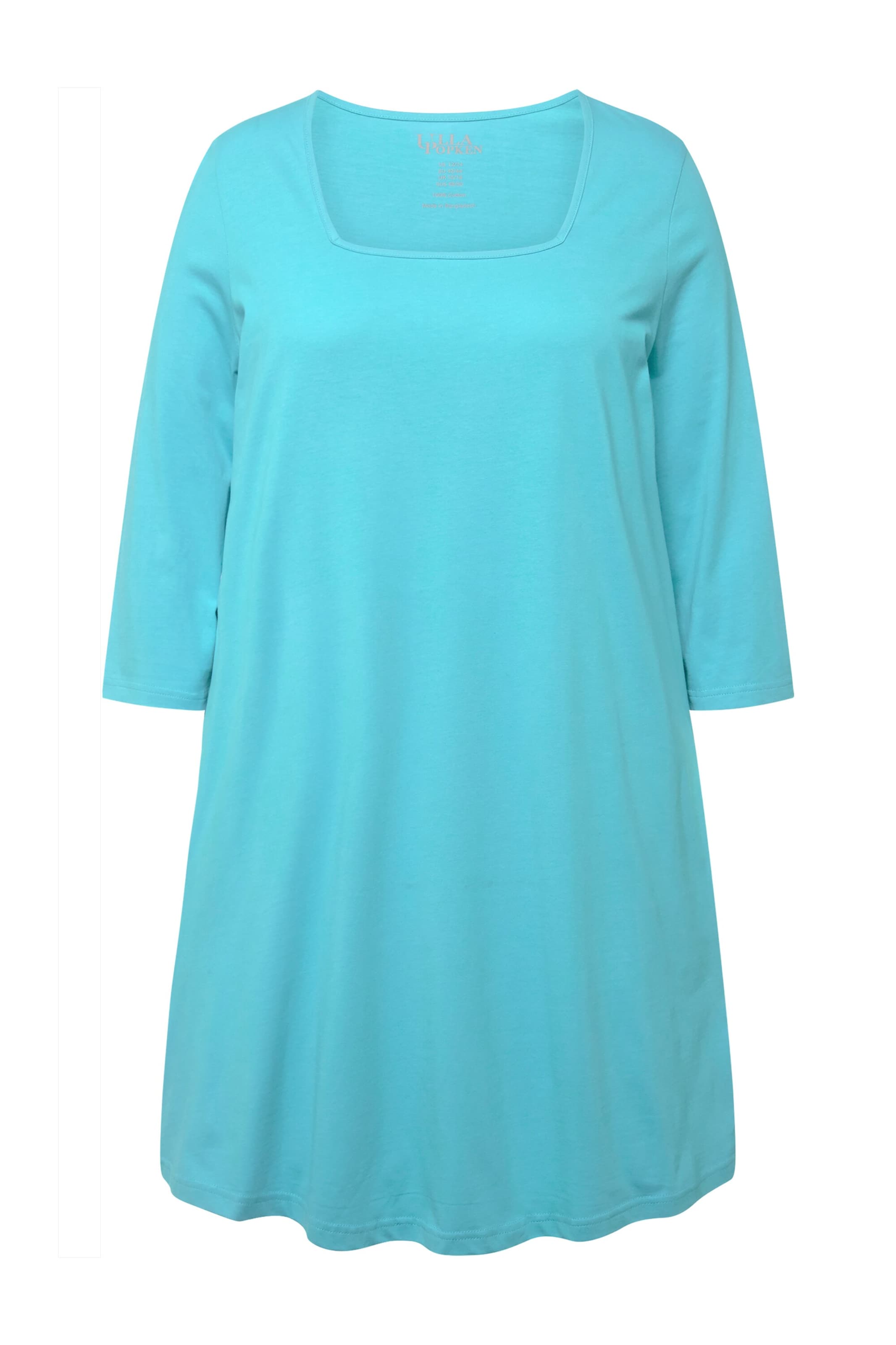 Ulla Popken Shirt in Blau: Vorderseite