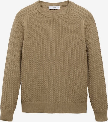 MANGO MAN Pullover 'Mars' in Beige: Vorderseite