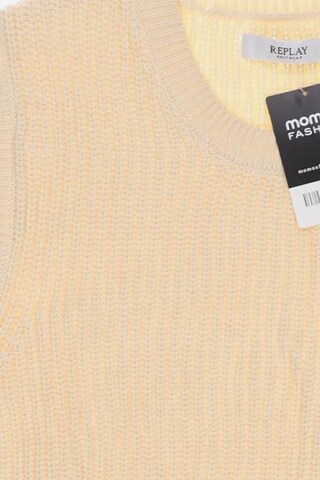 REPLAY Pullover M in Beige