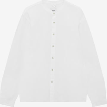 Pull&Bear Regular Fit Hemd in Weiß: predná strana