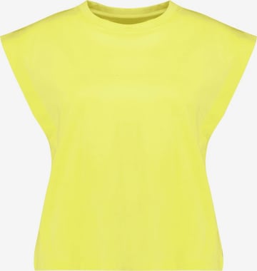 T-shirt 'Orezia' Deeluxe en jaune : devant