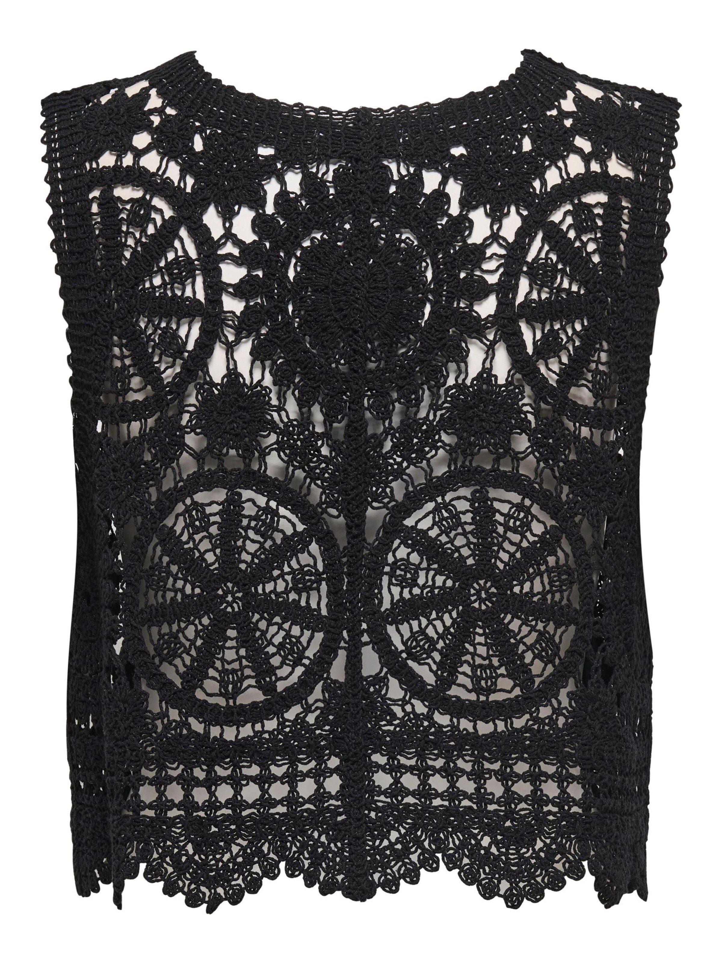 JDY Weste 'JDYVic' in Schwarz