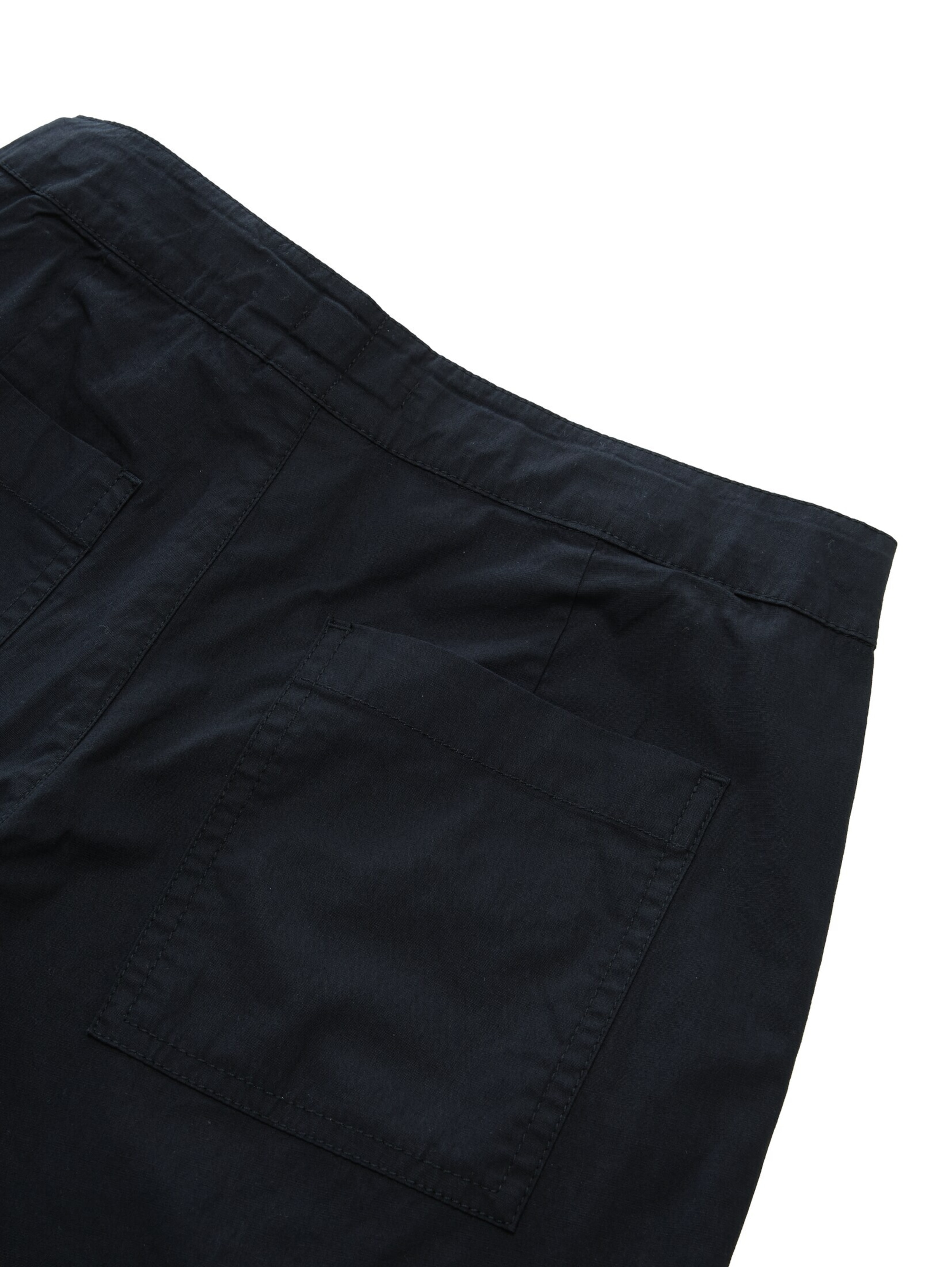 TOM TAILOR Loosefit Hose in Schwarz