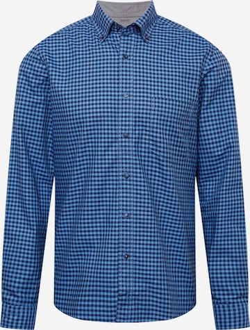 ETERNA - Slim Fit Camisa em azul: frente