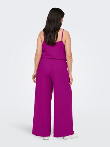 Wide Leg Pantalon 'CARREINA' ONLY Carmakoma en rose