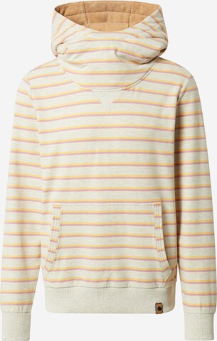 Fli Papigu Sweatshirt 'Der 27' in Beige: front