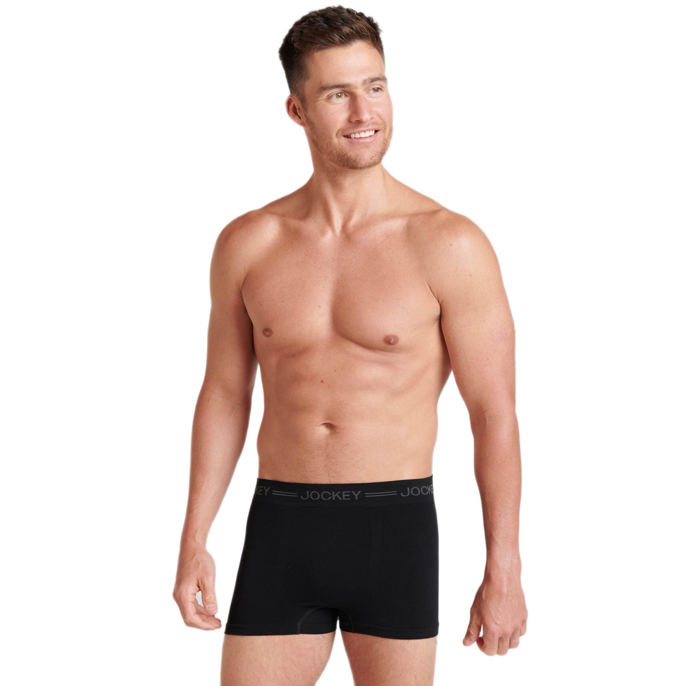 JOCKEY Boxershorts in Schwarz: Vorderseite