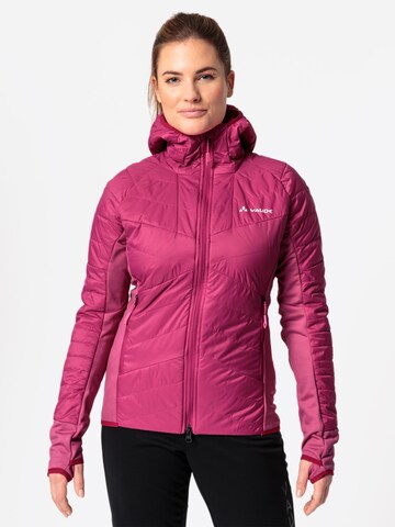 VAUDE Outdoorjacke 'Sesvenna IV' in Pink: predná strana