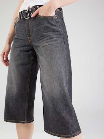 WEEKDAY Wide leg Jeans in Zwart