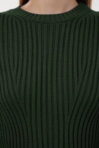 Trendyol - Vestido de punto en verde