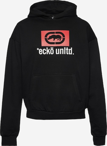 Ecko Unlimited Sweatshirt in Black: front