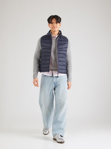 JACK & JONES Vest in Blue