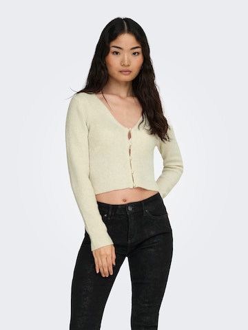 ONLY Kampsun 'ONLRICA', värv beež: eest vaates