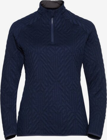 ODLO Sweatshirt ' Rolli Midlayer CORVI ' in Blau: predná strana