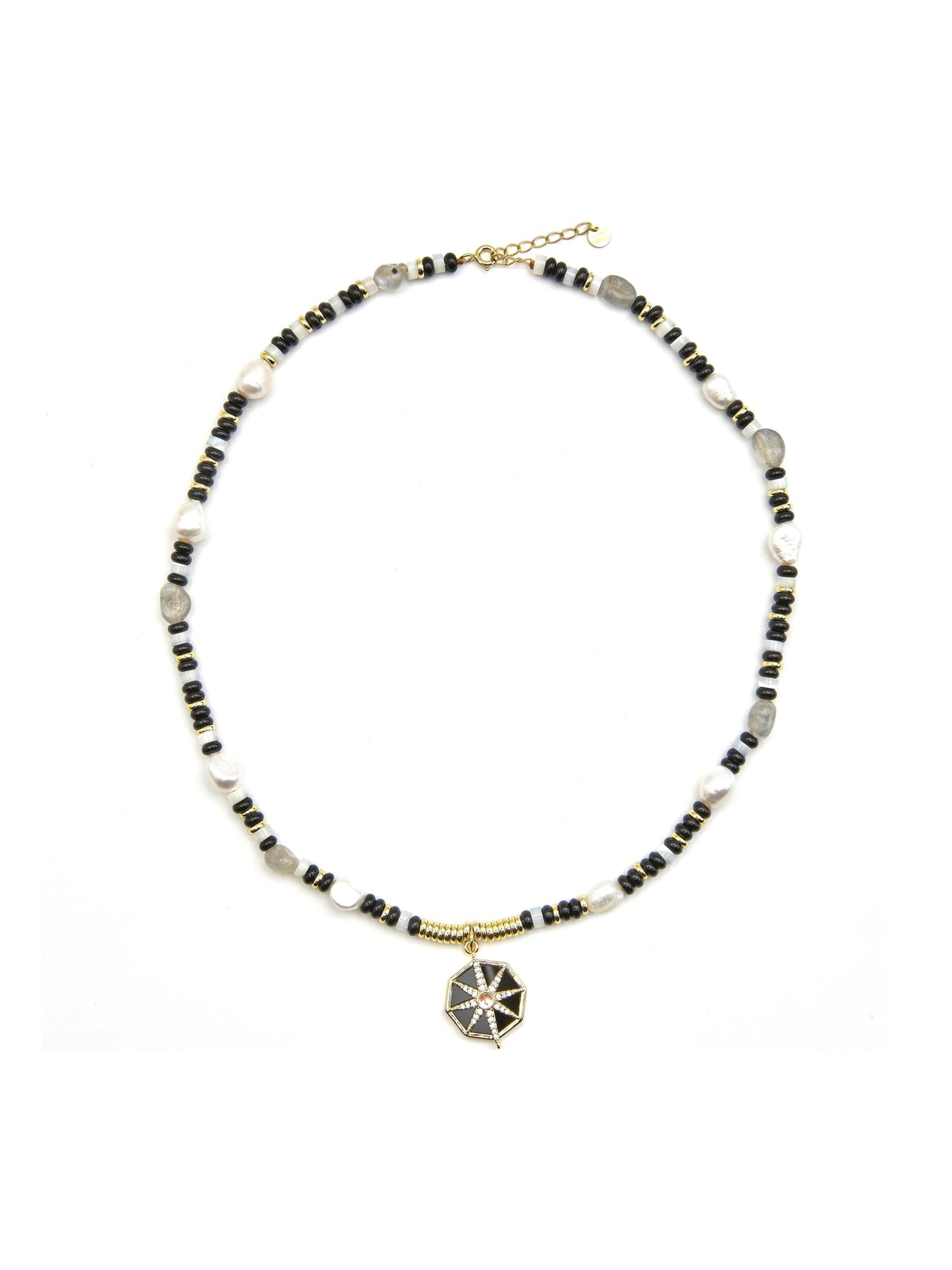 Luxenter - Cadena 'Nanys' en negro: frente