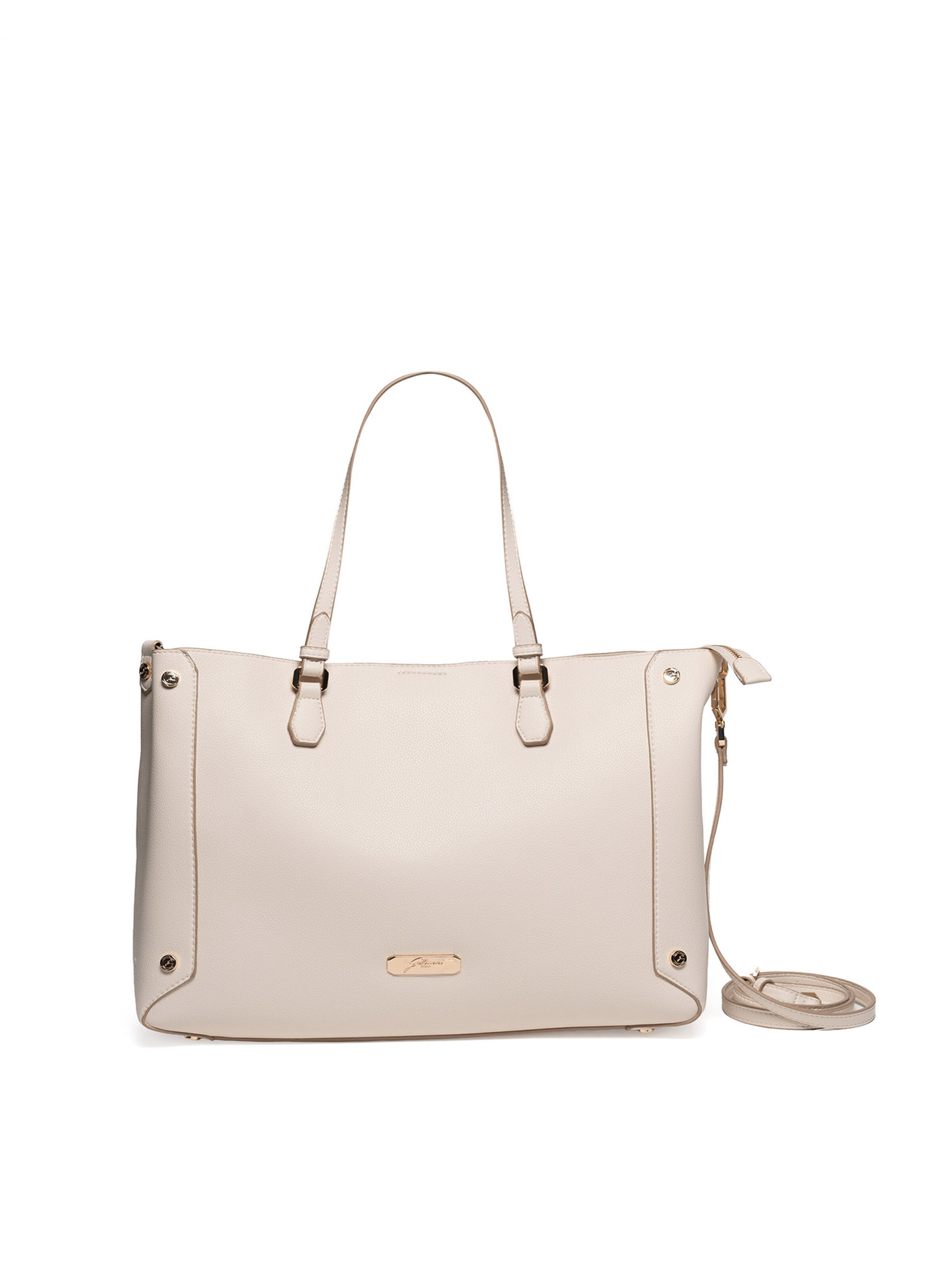 Shopper in One Size Gattinoni di colore offwhite, Visualizzazione prodotti