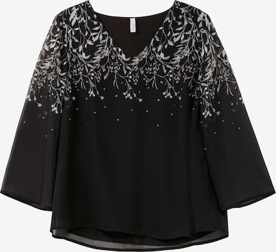 SHEEGO Pusero värissä musta / valkoinen, Tuotenäkymä