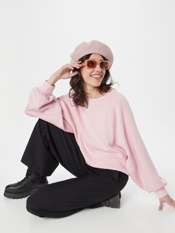 MSCH COPENHAGEN Sweatshirt 'Nelina Ima' in Pink