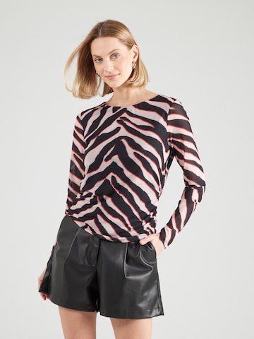 COMMA Shirt in Zwart: voorkant
