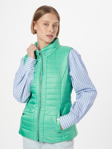 GERRY WEBER Bodywarmer in Groen: voorkant