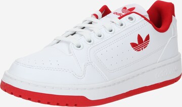 ADIDAS ORIGINALS Platform trainers 'NY 90' in White: front