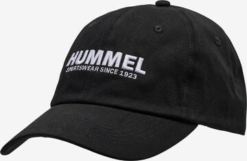 Casquette de sport 'LEGACY CORE' Hummel en noir : devant