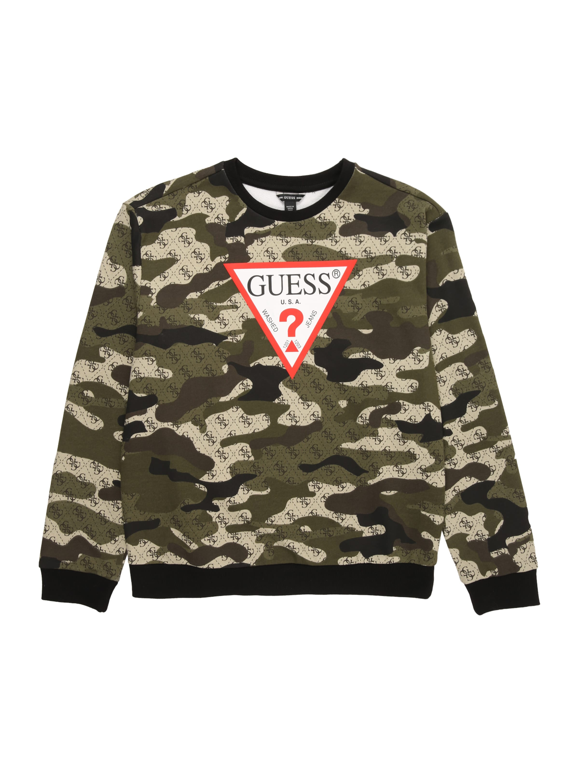 Tricou funcțional de la GUESS pe bej: față