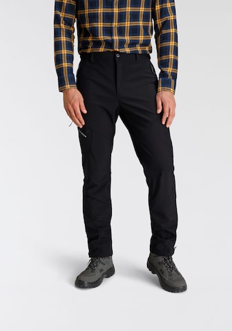 ICEPEAK Regular Outdoor Pants in Black: front