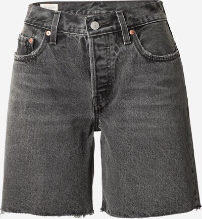 LEVI'S ® Jeans '501  90s Short' in de kleur Black denim, Productweergave