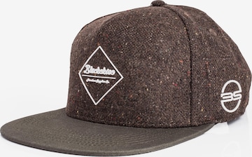 Blackskies Cap 'Ancient Gods' in Brown: front