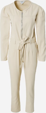 Dorothy Perkins Jumpsuit in Beige: predná strana