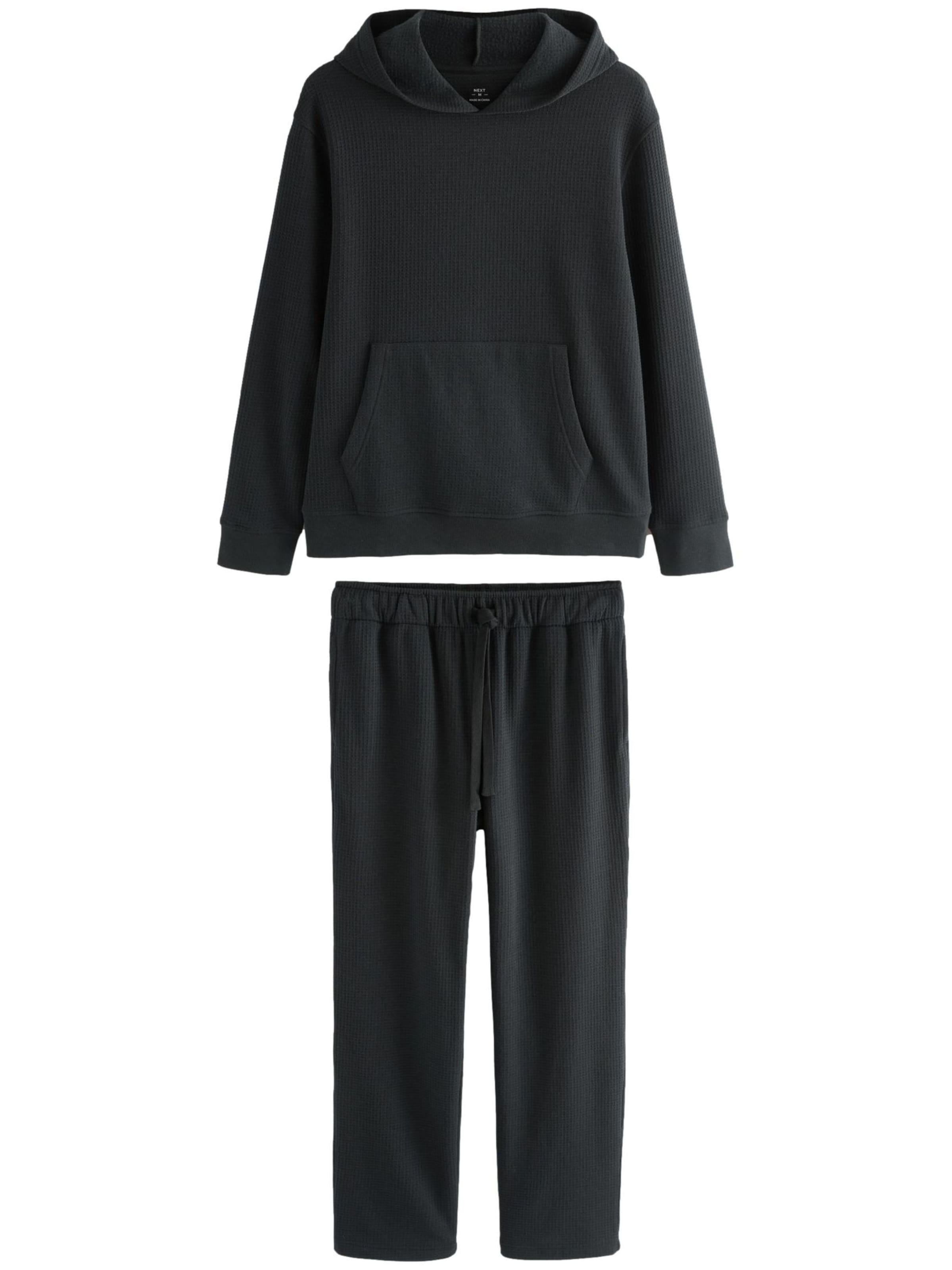 Next Pajamas long in Black: front